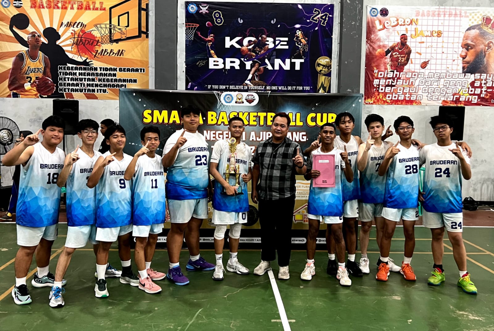 SMANA Basketball Cup 2025, SMA Bruderan Purwokerto Raih Gelar Juara!